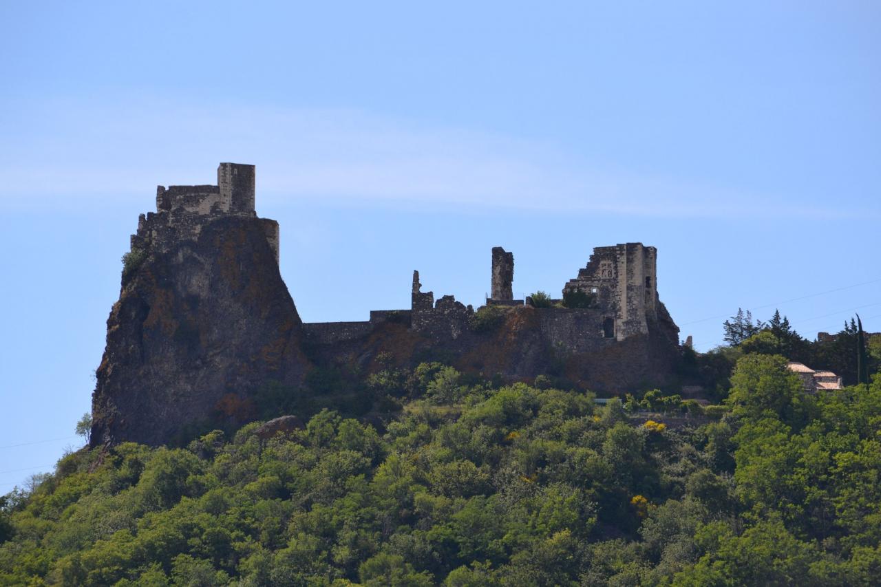 Rempart et château de Rochemaure