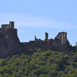 Rempart et château de Rochemaure